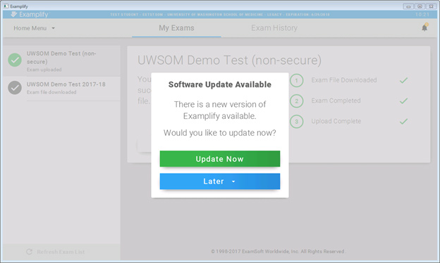 examsoft file location