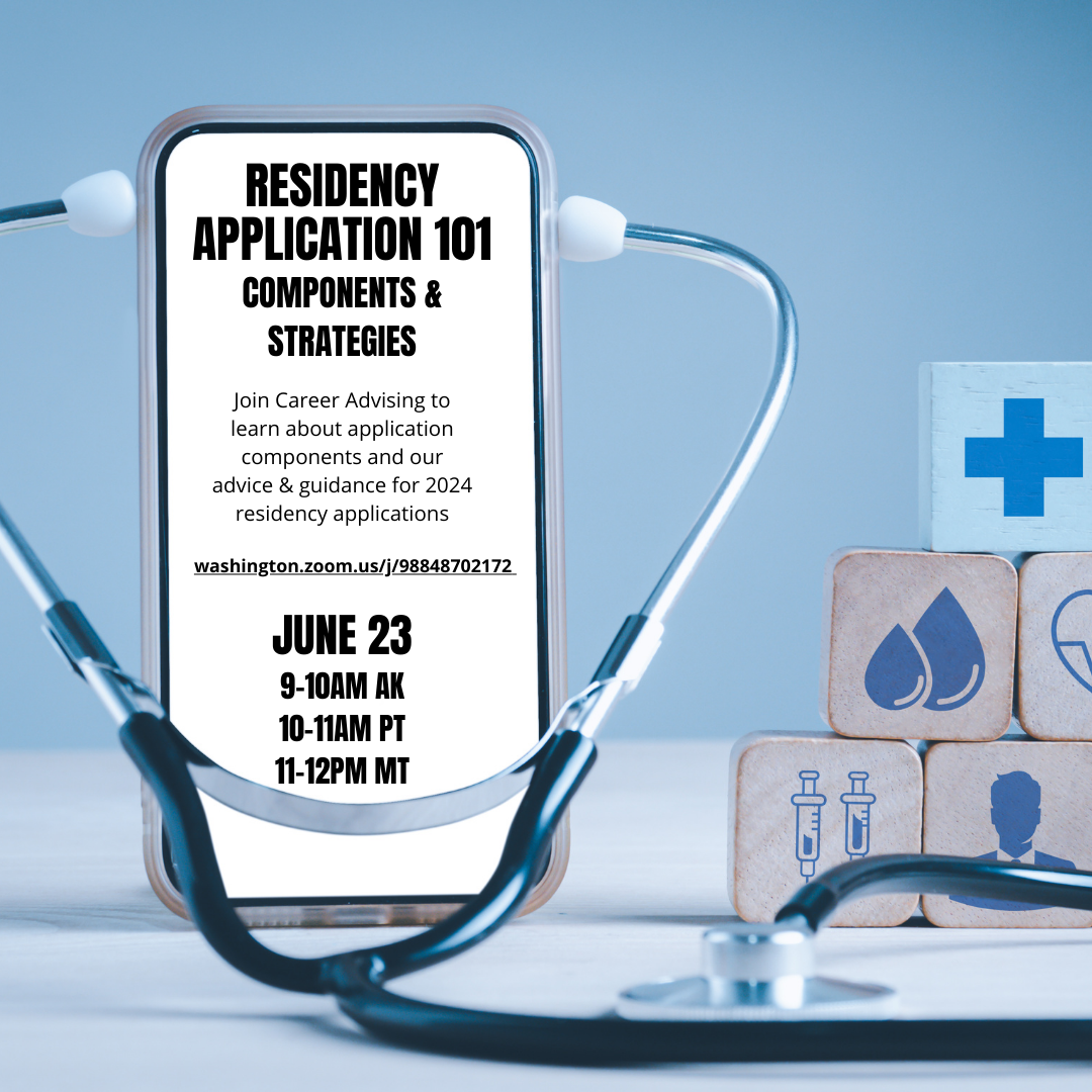 infographic with information about the residency meting