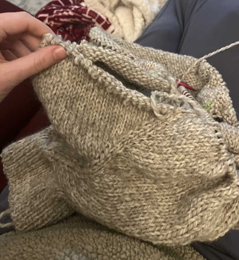 knitting project