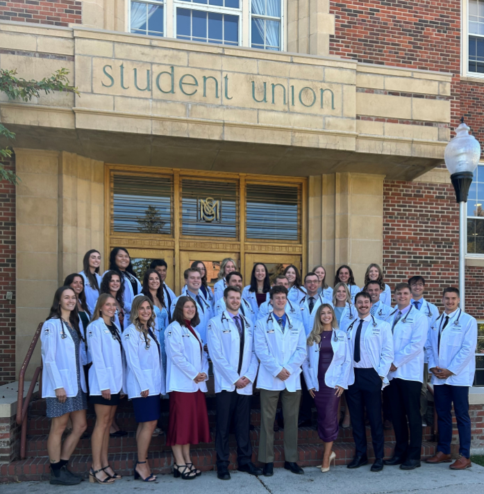 Siblings Matt and Annie Waldum Begin Medical School Journey Together at Montana WWAMI’s White Coat Ceremony