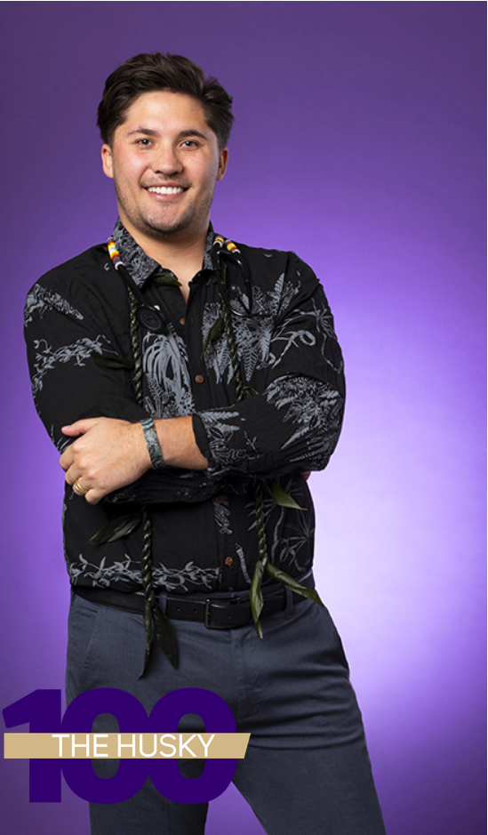 A full-body portrait of Buddy Seto-Meyers