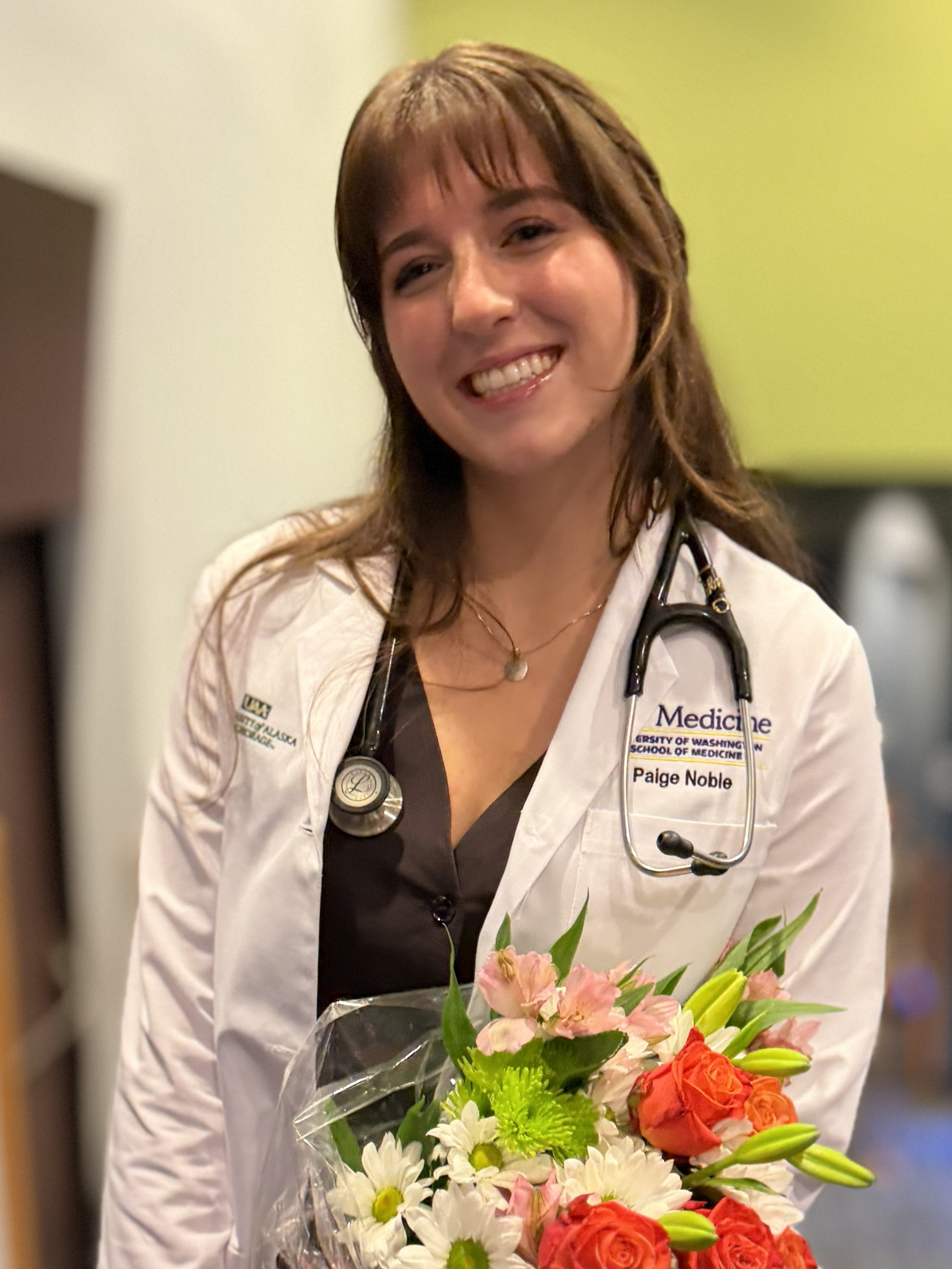A White Coat, a Community, and a Promise: Paige Noble Begins Her Medical Journey