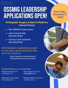 A flyer for OSSMIG